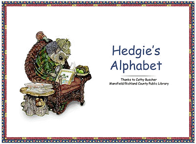 Hedgie's Alphabet